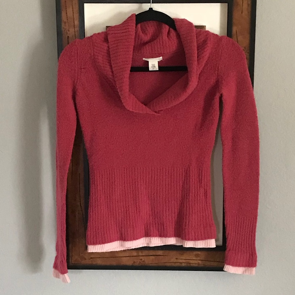 Sleeping on Snow Anthropologie Mauve/Pink Sweater